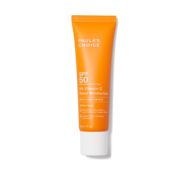 Paula's Choice 5% Vitamin C Sheer Moisturizer SPF 50  60ML