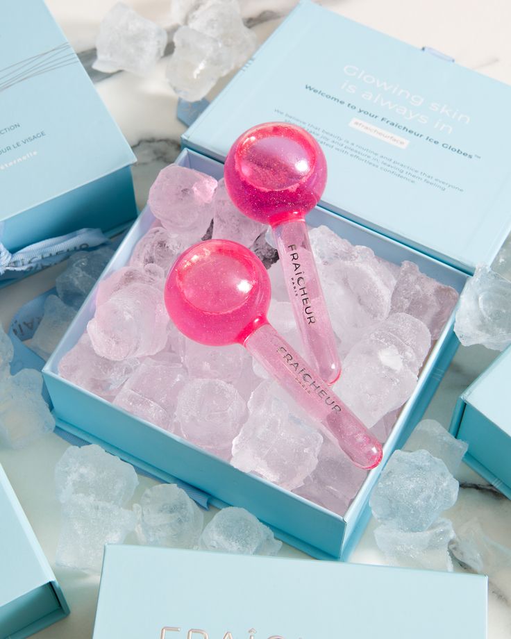 Fraicheur A Limited Edition Facial Ice Globes Collection Brand New In Box Gift